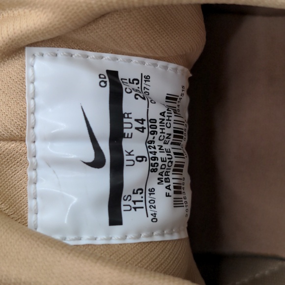 NWOB Nike Air Huarache Run SE Rose Gold Women's 859429-900 Sz 11.5 - Picture 9 of 9